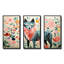Rose et vert Boho Portrait VI - loup, art mural-1068570919-1068570916