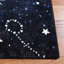 Tapis bleu foncé / bleu clair Highfill-469654765