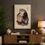 Toad and Maiden Japandi - Wrapped Canvas-434838978-434838980