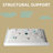 Acrylic Rectangular Shower Pan 48'' W x 36'' D Double Threshold Corner Shower Tray in White with Center Drain