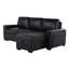 Canapé-lit Montero Charcoal-Black Montero