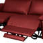 Edema Genuine Leather 2 Seater Reclining Sofa-777224230-706836193