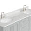 Meuble-lavabo double 72 po avec plateau Abita-93359372