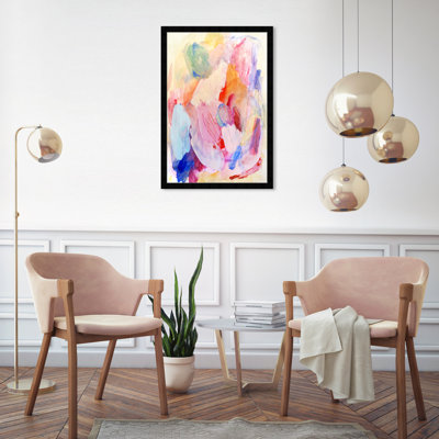 «Varying Color Splash», reproduction d'art abstrait