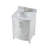 Aleeshba 24 " W Freestanding Standard Free Standing 1 Single With Engineered Stone Top