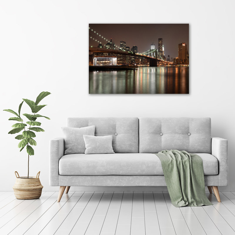 Between The Bridges - Wrapped Canvas Print