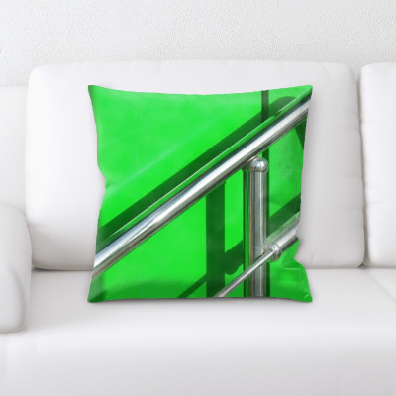 Microsuede Reversible Throw Pillow