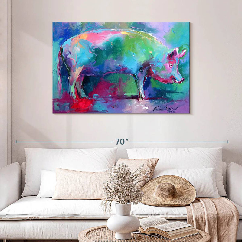 Brampt Pig II, 30" H x 45" W