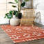 Tapis d'intérieur / extérieur à motif géométrique Kingsville-1384233217