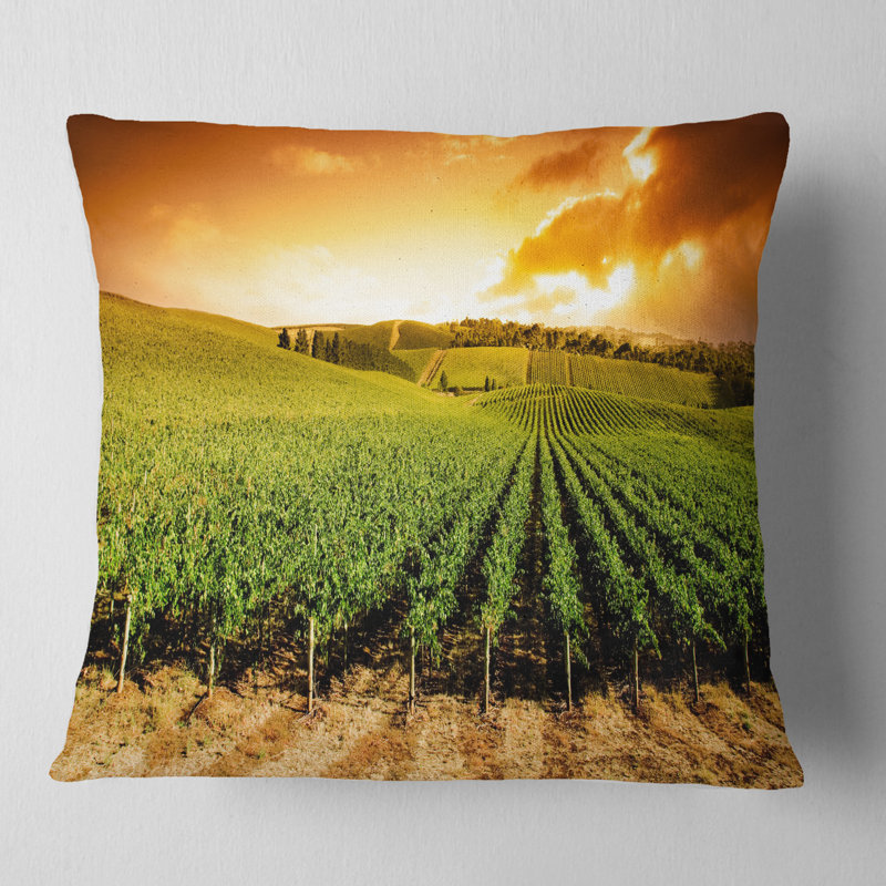Coussin Sunset, 16 po x 1 po, Coussin décoratif