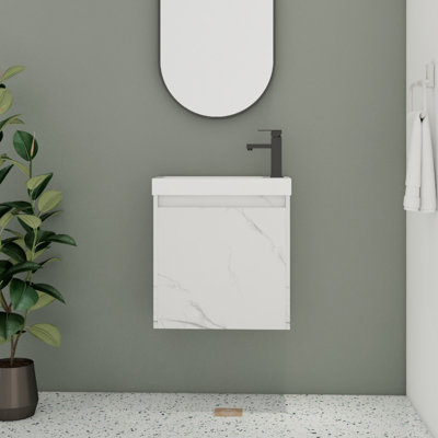 Meuble-lavabo simple avec plateau 20,17 po Juretta