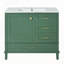 Meuble-lavabo de salle de bain avec structure en pin massif-677289063