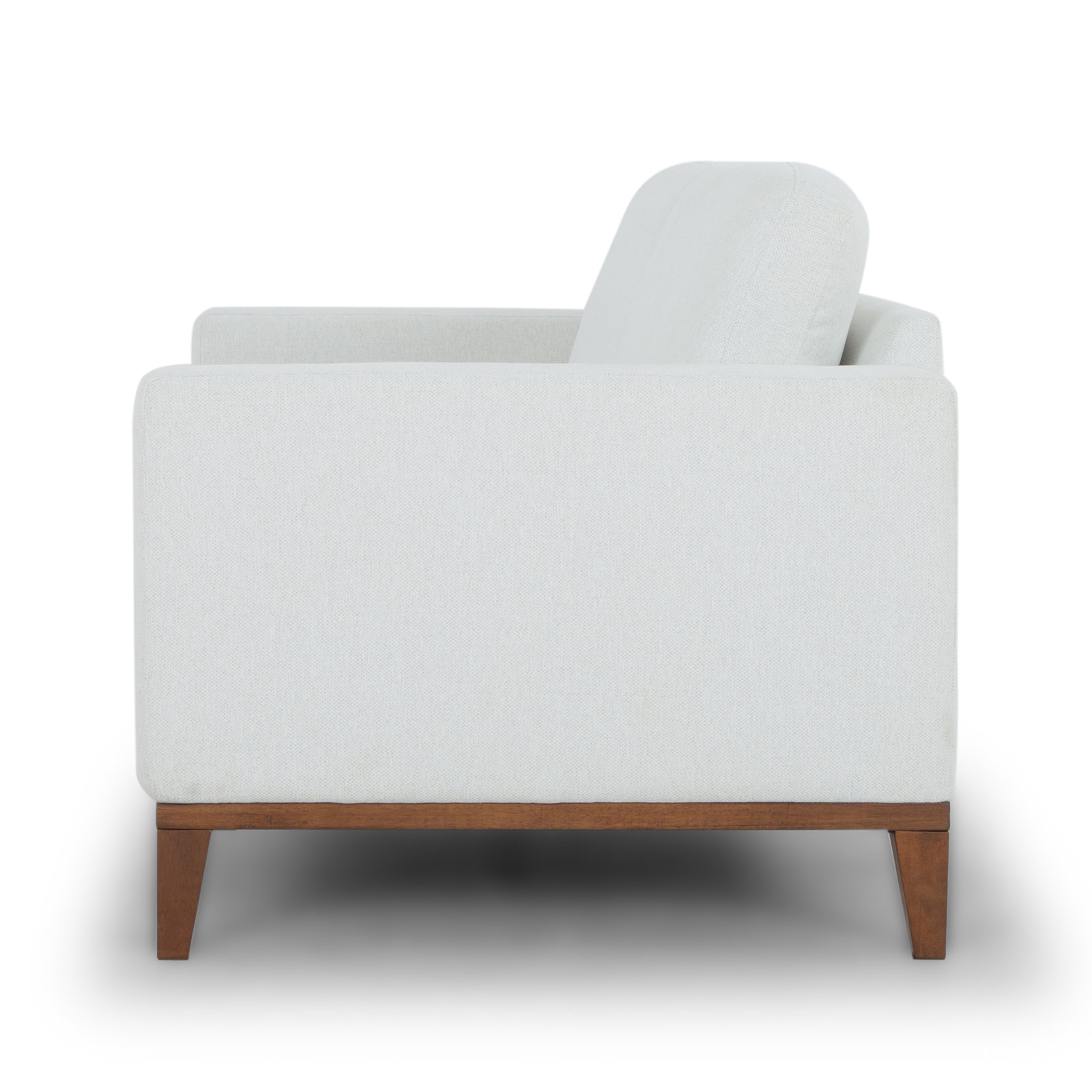 Libra 85" Upholstered Sofa, White