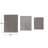 3-Piece Stonewashed Canvas Bound Paper Notebooks