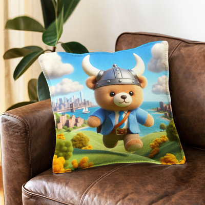 Abstract Throw Pillow