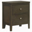 Table de chevet 2 tiroirs