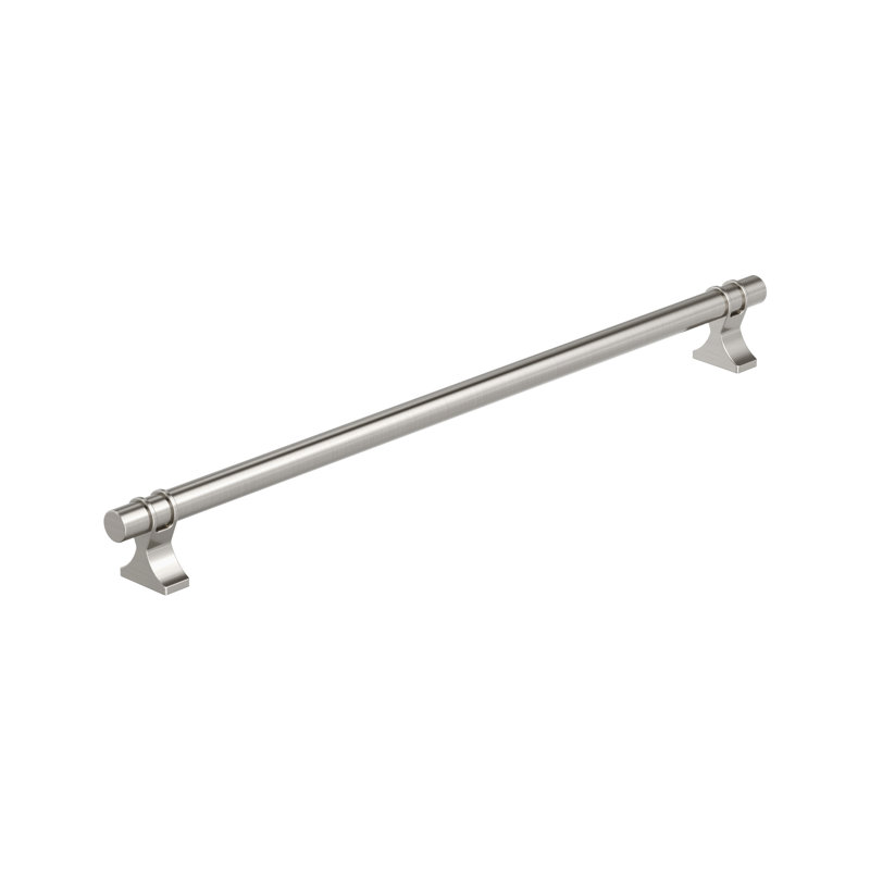 Poignée barre Davenport, Nickel satiné, 12 5/8"