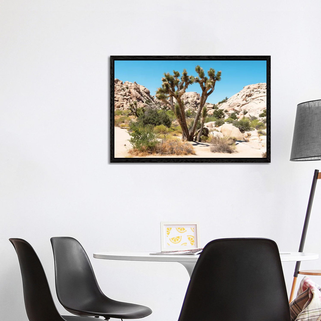 Amerikanischer Westen - Joshua Tree Wüste von Philippe Hugonnard - Galerie-umwickelte Leinwand Giclée auf Leinwand