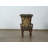 Valentine 21.5'' H Upholstered Mahogany Armchair