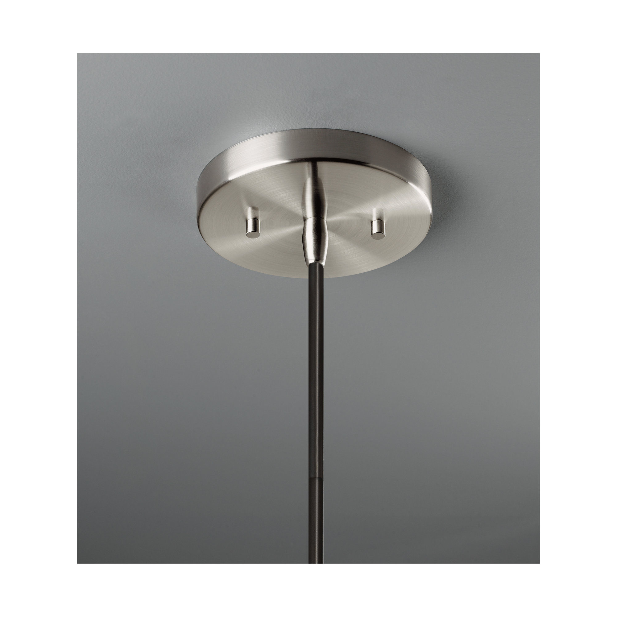 Colgate Single Light Ceramic Dimmable Pendant, White Crackle, Polished Chrome