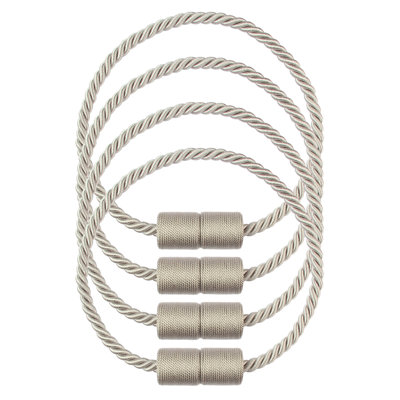Thristen Rayon 19.3" Magnetic Curtain Tieback