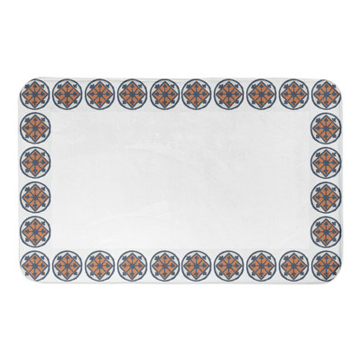 Tapis de bain multi-carreaux
