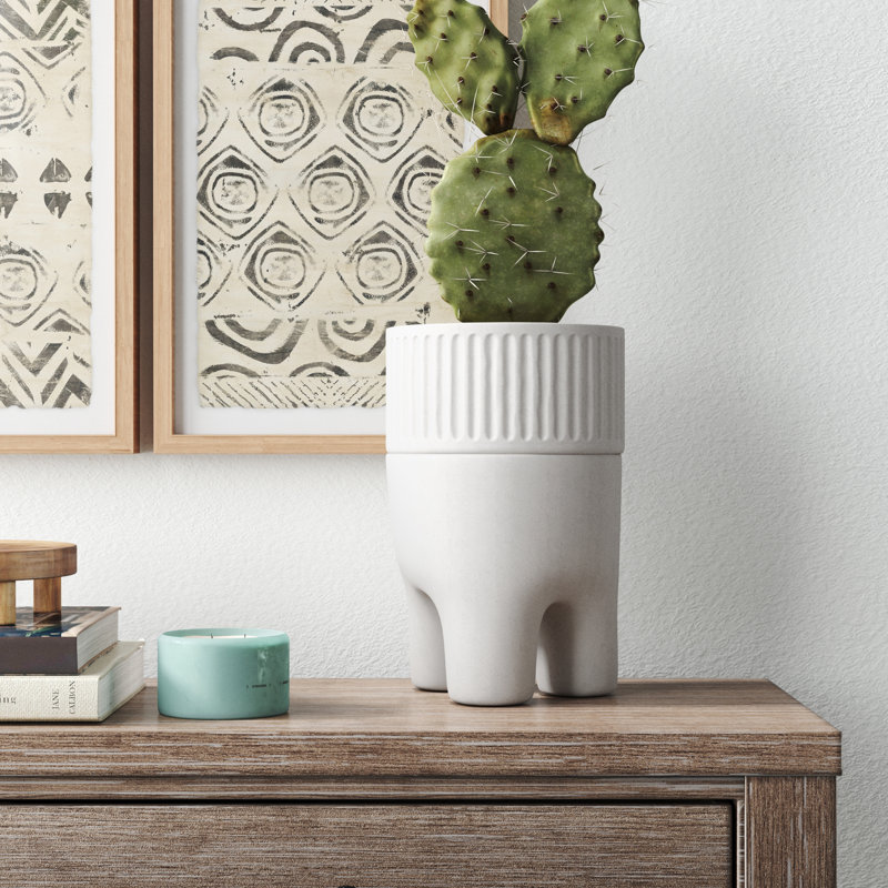 Pot à fleurs en céramique Alcala Dache