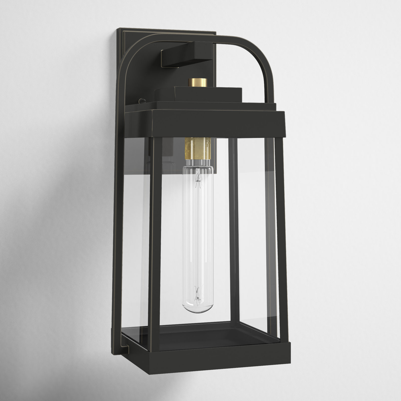 Kelley Aluminum Wall Light, 14" H x 7.125" W x 7.13" D
