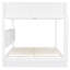 Grand lit superposé, blanc - avec rangement-130093663