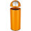 17 gallons / 65L poubelle à couvercle poussoir commerciale de haute qualité en acier inoxydable brossé