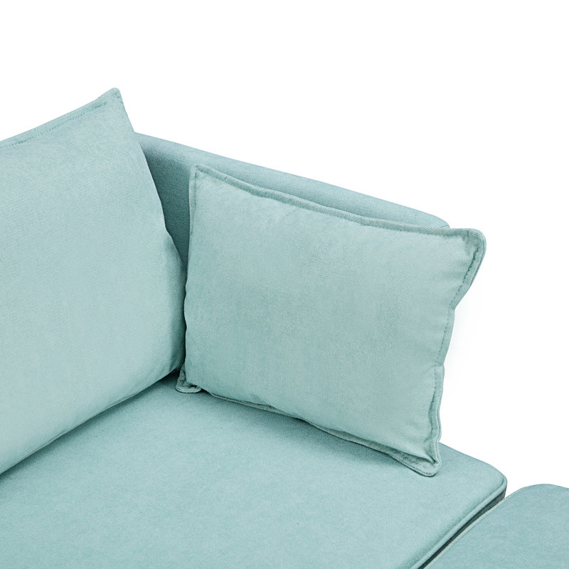 Contemporary Large U-Shape Modular Sectional Sofa, Convertible Sofa Bed With Reversible Chaise