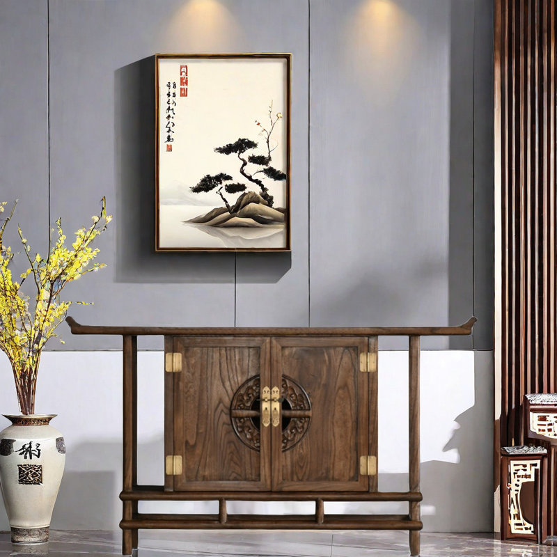 Armoire de porche de salon d'invité