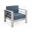 Caggiano Patio Aluminum Chair with Cushions-100759328-103707827