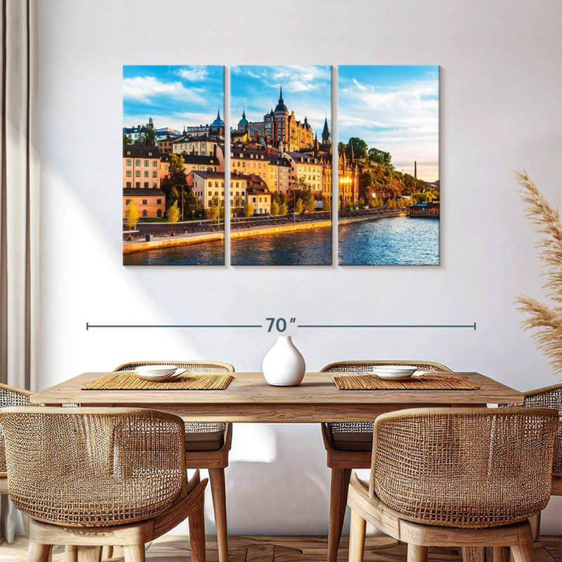 Stockholm Sweden, 36" H x 57" W