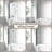 35''  W x 55'' H Pivot Door Frameless Tempered Glass Tub Door with Easy Clean Coating-92279348