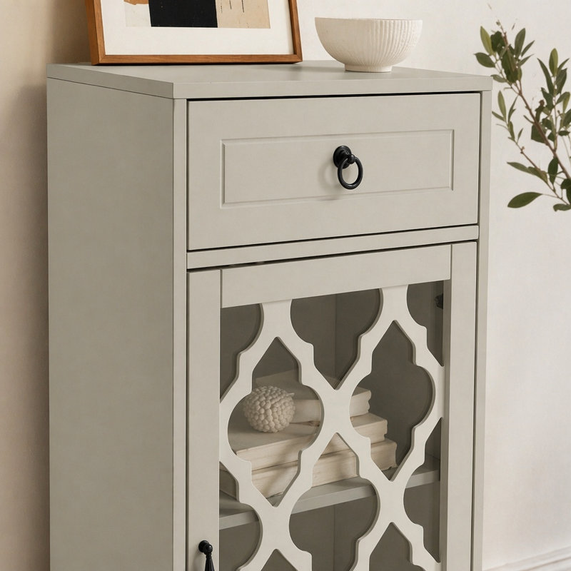 Table d'appoint avec porte de tiroir