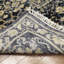 Shangri-La Hand Knotted Wool Area Rug in Blue/Camel/Navy-1067024162