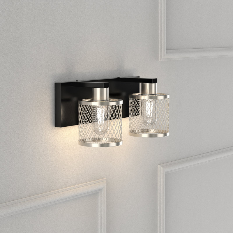 Koch 2 - Light Dimmable Vanity Light, Sand Nickel