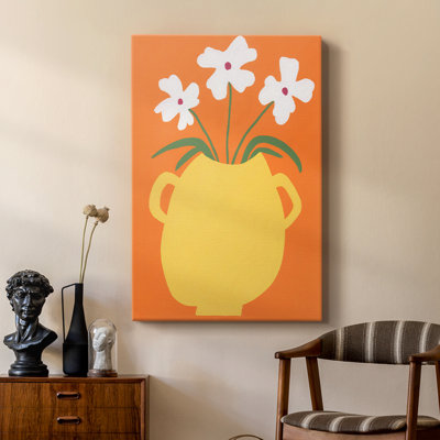 Modern Blooms II - galerie sur mesure Cavas