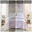Ensemble de literie à motif floral rétro, ensemble de housse de couette simple / simple en polyester TG, romantique et confortable pour la maison