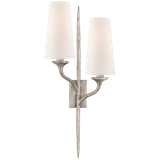 Julie Neill Iberia Double Left Sconce