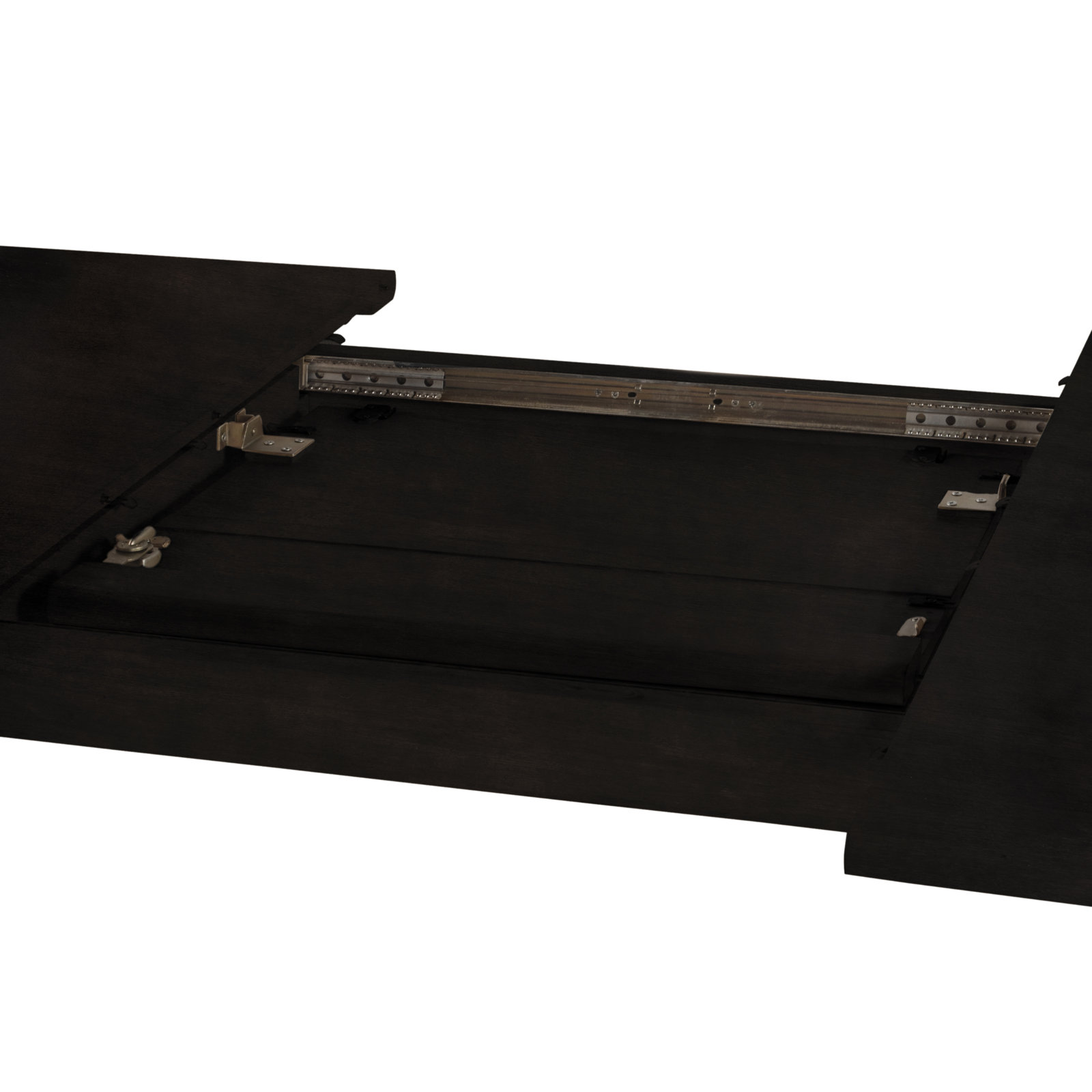 Carter 84-108" Extendable Dining Table, Coffee Brown