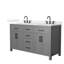 Beckett 60" Freestanding Double Bathroom Vanity with Quartz Top-990040591-990040576-990040588