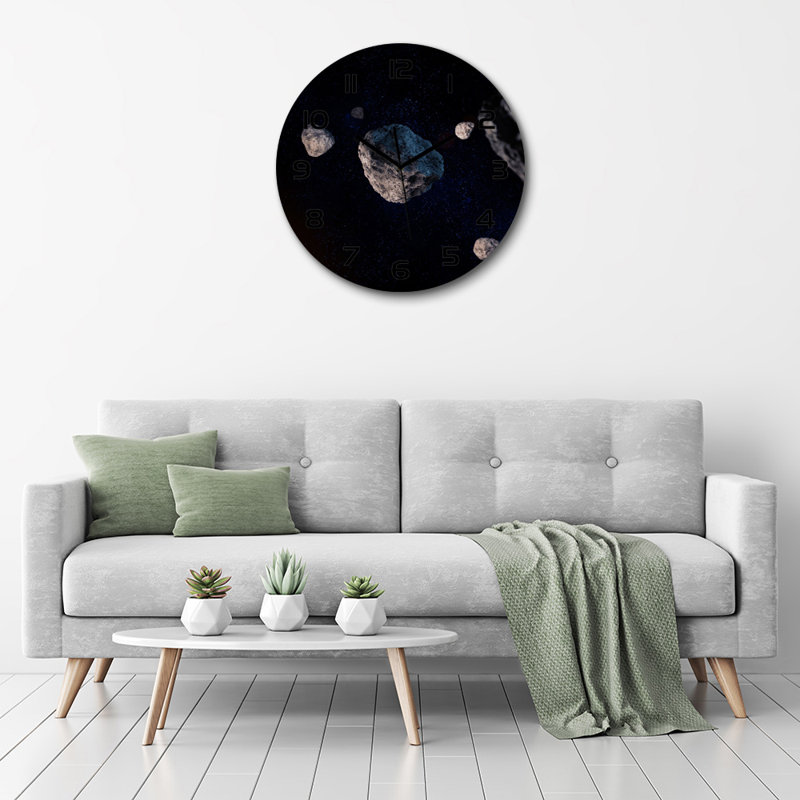 Jonatan Glass Wall Clock