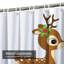 Mignon rideau de douche avec 12 crochets-902129707