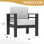 Metal Outdoor Lounge Chair-1797780280