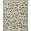 Hand-Knotted High-Quality Ivory Area Rug