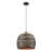 Jamsen 1-Light Pendant in Black Bamboo
