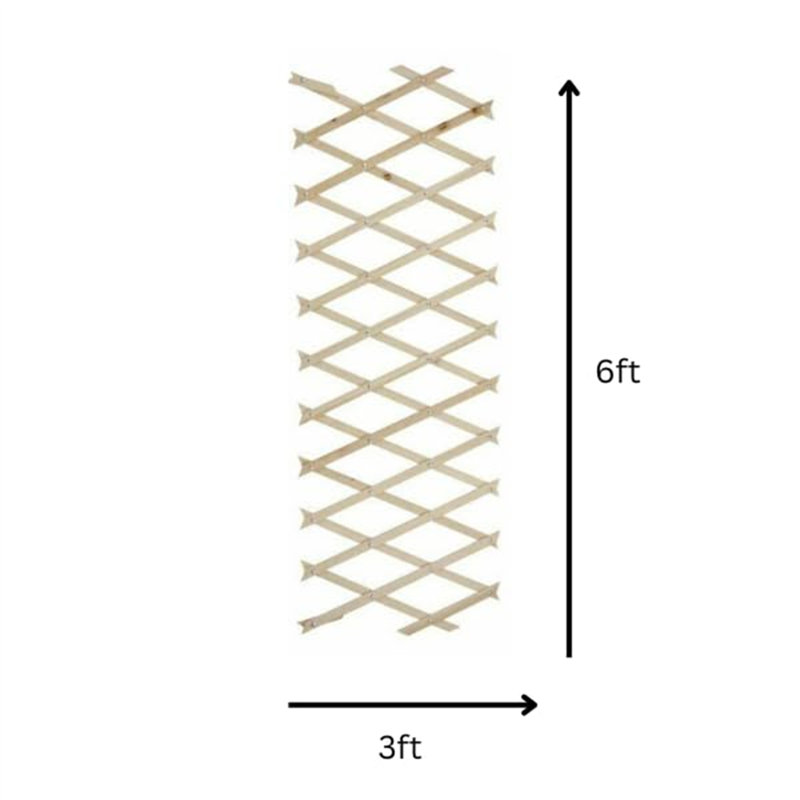 Aderes 91cm H x 181cm W Wood Expanding
