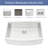33" Stainless Steel Kitchen Sink - 33X21x9 Inch, Condensation Coating, With Cutting Board And Drain Inch Hygienic , Colander Installation Guide